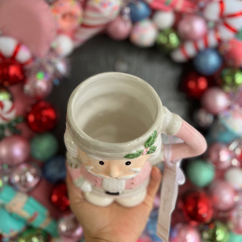 ✨NEW🩰Arlington Designs Pink Nutcracker Christmas Mug🎄 - Picture 4 of 8